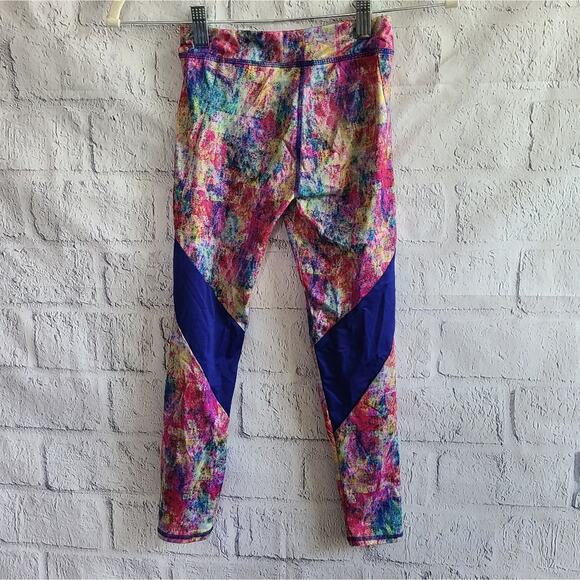 Adidas Colorful Kids Girls Leggings SZ 6X - Picture 3 of 8